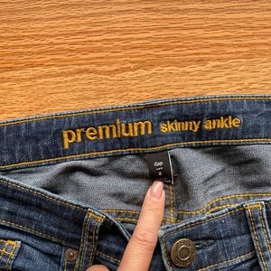 Gap Premium skinny Ankle Jeans